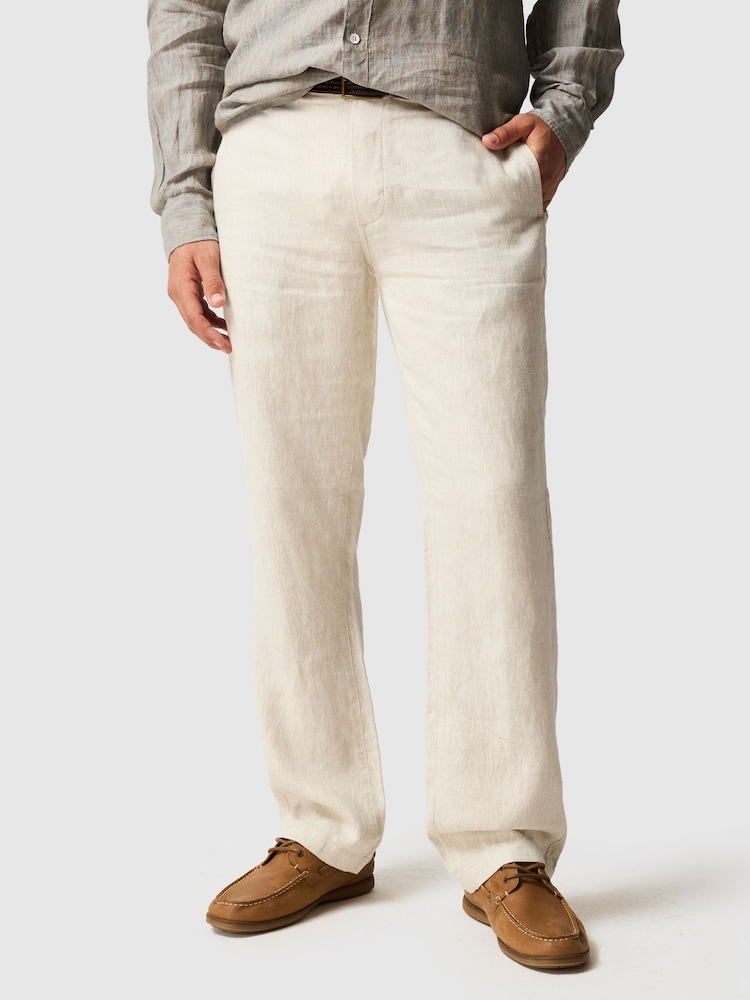 Rodd & Gunn Natural Spencer Bay Trousers - Image 1 of 5