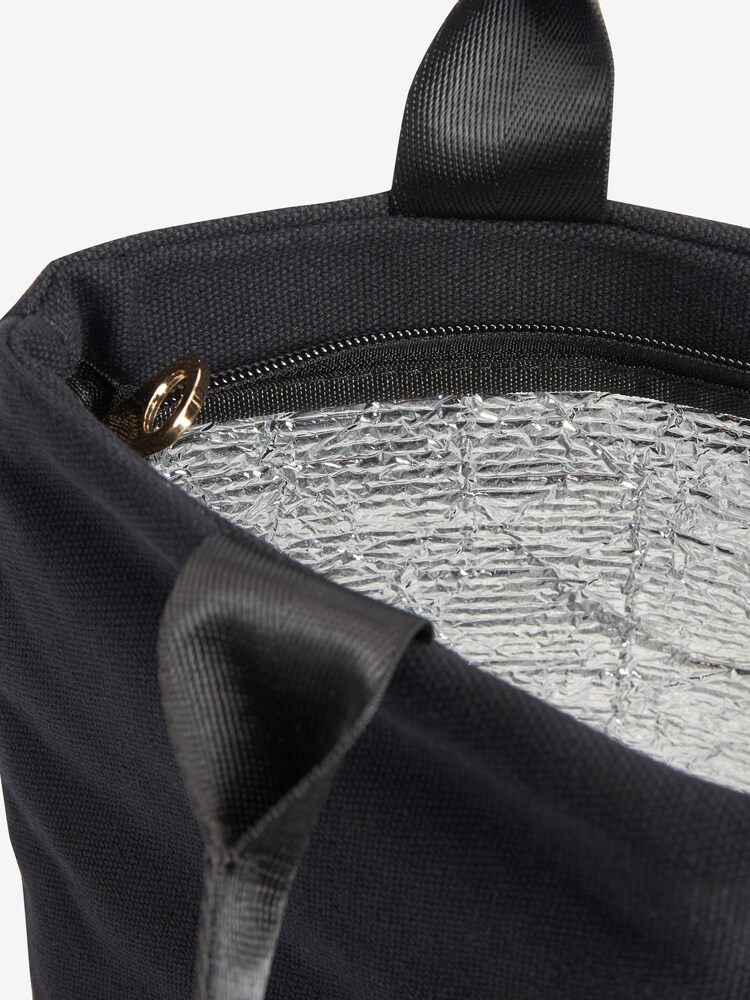 Black/Animal Initial Printed Lunch Bag - Image 4 of 5