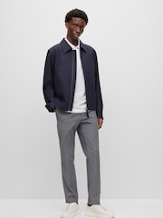 BOSS White Pallas Pima Cotton Polo Shirt - Image 2 of 5