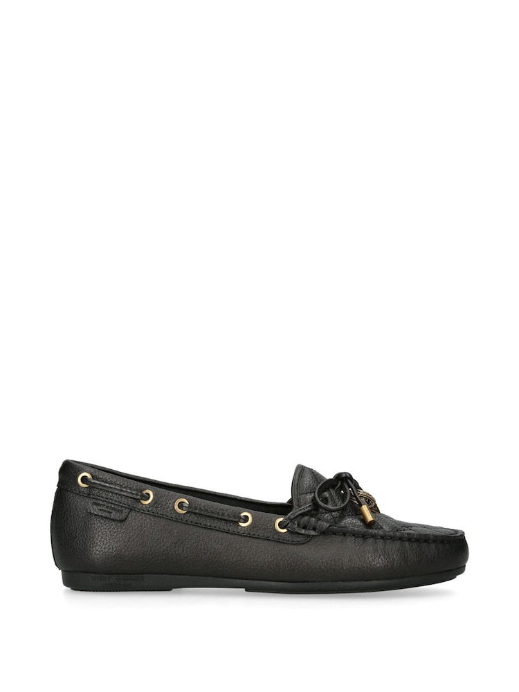 Kurt Geiger London Eagle Moccasin Leather Pumps - Image 1 of 5
