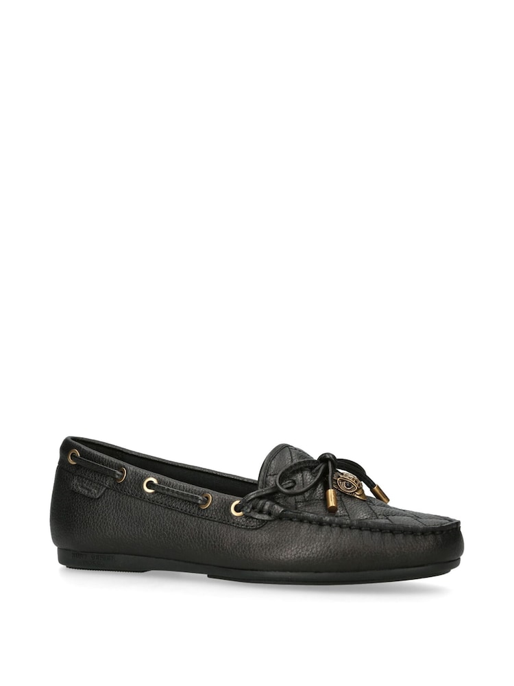 Kurt Geiger London Eagle Moccasin Leather Pumps - Image 2 of 5