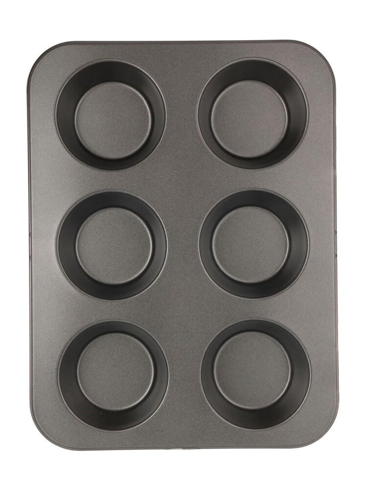 Luxe Grey 6 Cup Jumbo Muffin Pan - Image 2 of 3