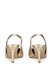 Kurt Geiger London Belgravia Eagle Sling Back Shoes - Image 4 of 5
