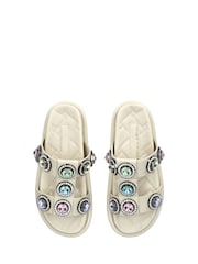 Kurt Geiger London Orson Crystal Sandals - Image 4 of 5