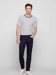 BOSS Blue Delaware Slim Fit Stretch Jeans - Image 3 of 5