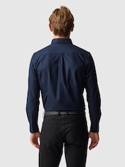Rodd & Gunn Navy Blue Oxford Shirt - Image 3 of 6