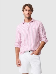 Rodd & Gunn Pink Seadown Sports Fit Shirt - Image 1 of 5