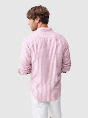 Rodd & Gunn Pink Seadown Sports Fit Shirt - Image 2 of 5