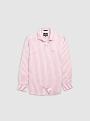 Rodd & Gunn Pink Seadown Sports Fit Shirt - Image 4 of 5