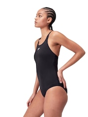 Speedo Black Endurance+ Kickback Swimsuit - Image 3 of 8