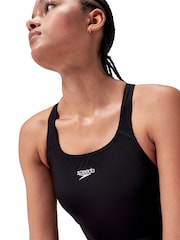 Speedo Black Endurance+ Kickback Swimsuit - Image 5 of 8