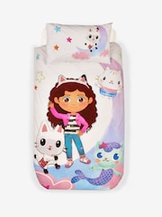 Gabby's Dollhouse White Character License Duvet Cover And Pillowcase Set - Image 2 of 11