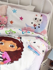 Gabby's Dollhouse White Character License Duvet Cover And Pillowcase Set - Image 8 of 11