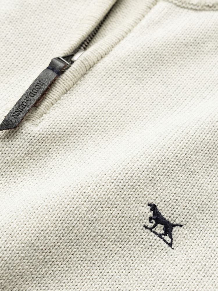 Rodd & Gunn Cream Merrick Bay Knit Jumper - Image 5 of 5