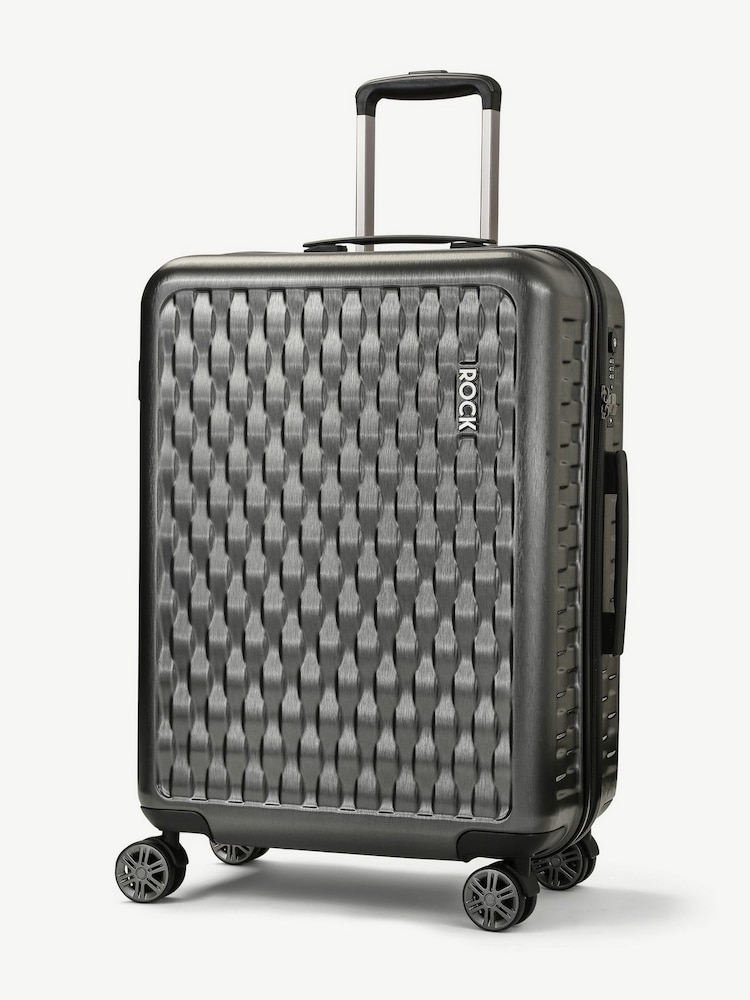 رمادي رمادي داكن - حقيبة سفر متوسطة الحجم Allure من Rock Luggage - صورة 1 من 6