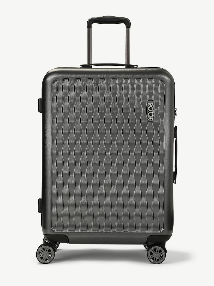 رمادي رمادي داكن - حقيبة سفر متوسطة الحجم Allure من Rock Luggage - صورة 2 من 6
