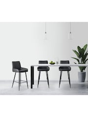 Julian Bowen Grey Soho Bar Stool - Image 1 of 4
