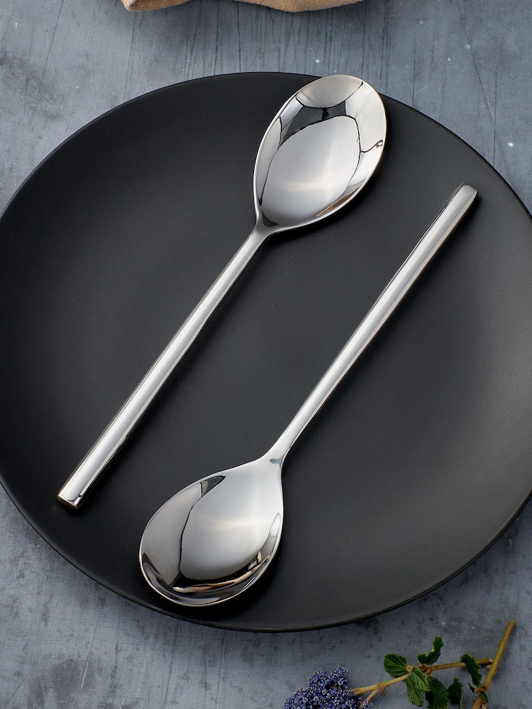 Stellar Silver 2 Piece Serving Spoon Set - Image 1 of 4