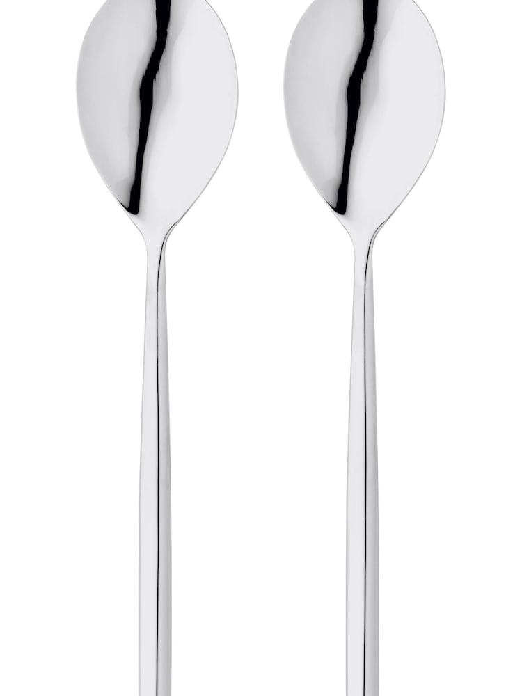 Stellar Silver 2 Piece Serving Spoon Set - Image 2 of 4