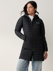 Berghaus Black Nula Micro Long Water Resistant Jacket - Image 1 of 12