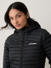 Berghaus Black Nula Micro Long Water Resistant Jacket - Image 5 of 12