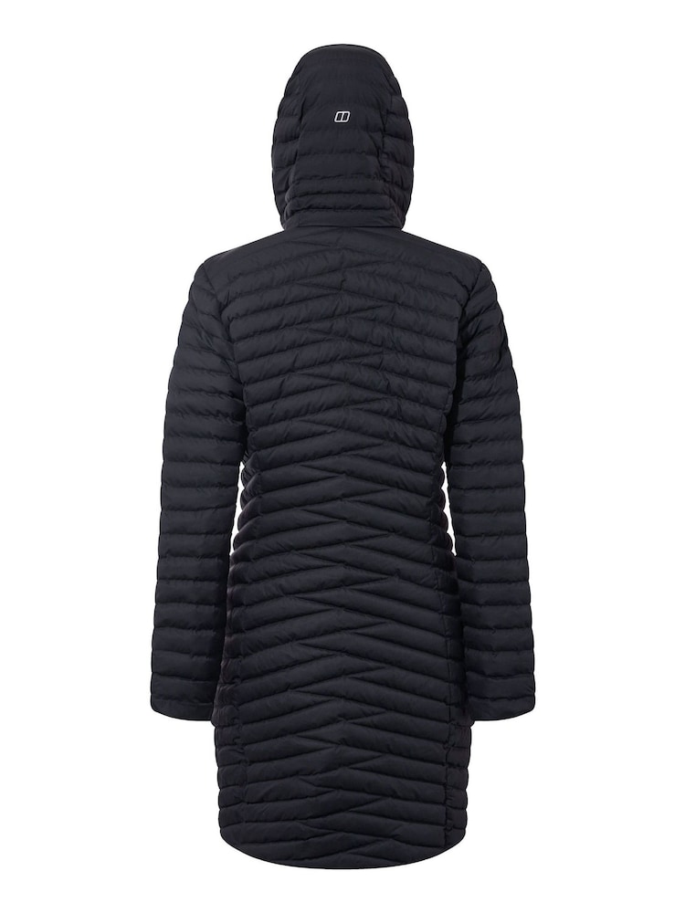 Berghaus Black Nula Micro Long Water Resistant Jacket - Image 7 of 13