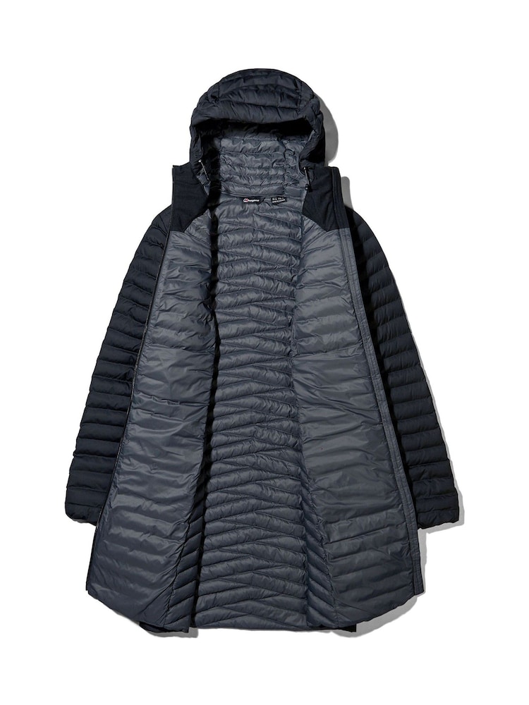 Berghaus Black Nula Micro Long Water Resistant Jacket - Image 8 of 13