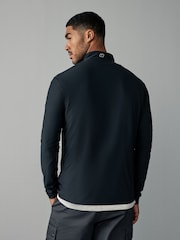 Berghaus Black Quarter Zip Base Sweatshirt - Image 2 of 5