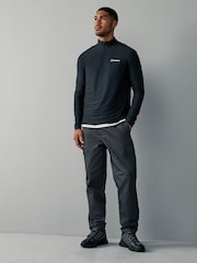 Berghaus Black Quarter Zip Base Sweatshirt - Image 3 of 5
