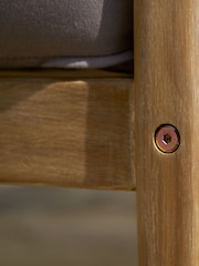 Pacific Grey Malta Outdoor Lounge Corner Set - Image 4 of 8