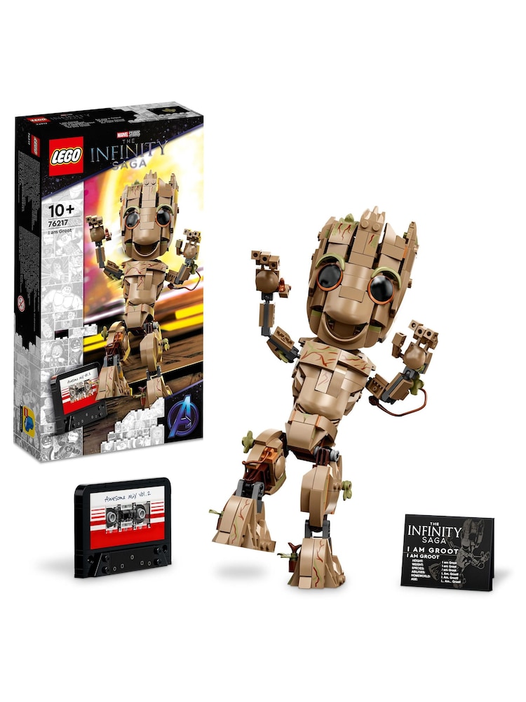 LEGO Marvel Я - Грут Набор, младенец Грут Строящаяся игрушка 76217 - Изображение 1 из 8 LEGO Marvel Я - Грут Набор, младенец Грут Строящаяся игрушка 76217 - Изображение 1 из 8