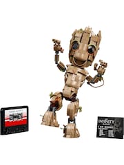 LEGO Marvel I am Groot Set, Baby Groot Buildable Toy 76217 - Image 2 of 8