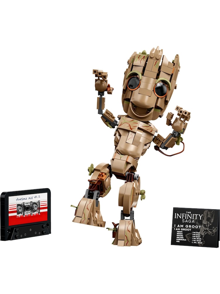 LEGO Marvel Я - Грут Набор, младенец Грут Строящаяся игрушка 76217 - Изображение 2 из 8 LEGO Marvel Я - Грут Набор, младенец Грут Строящаяся игрушка 76217 - Изображение 2 из 8