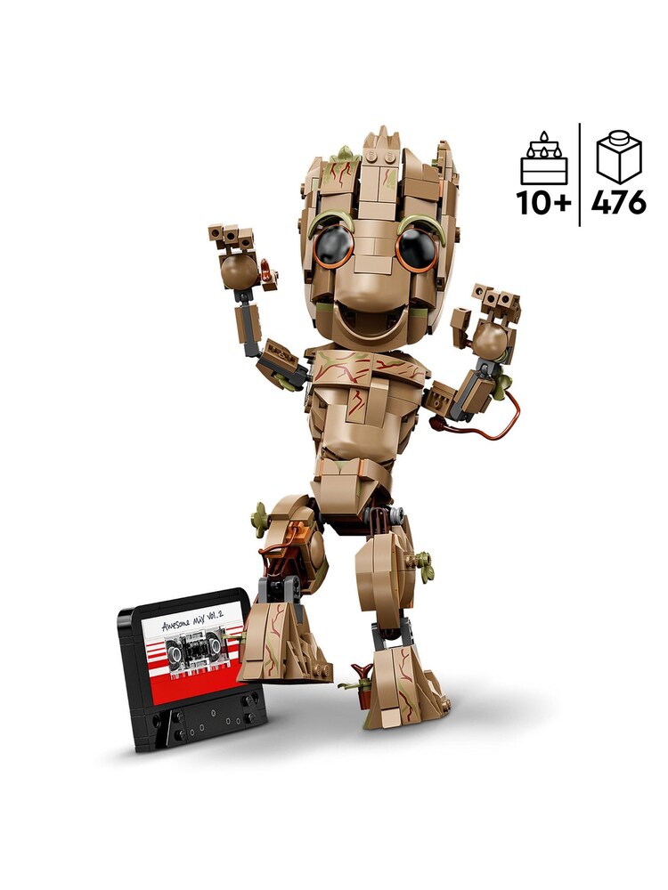 LEGO Marvel I am Groot Set, Baby Groot Buildable Toy 76217 - Image 4 of 8