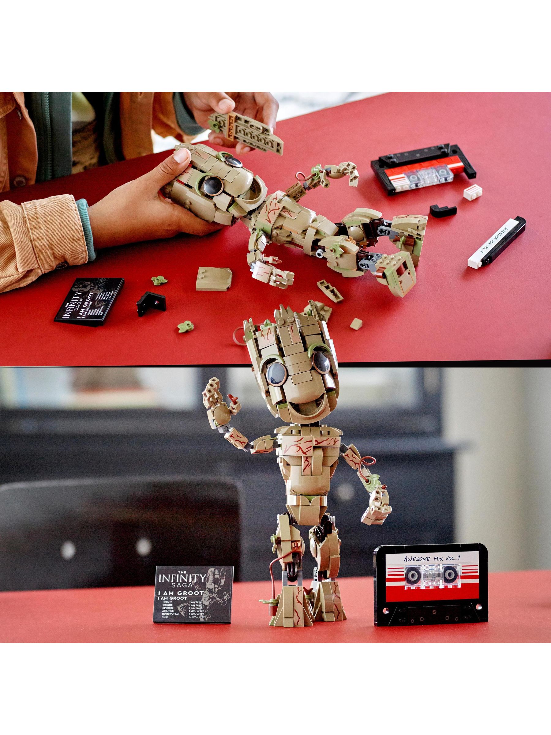 Buy LEGO Marvel I am Groot Set, Baby Groot Buildable Toy 76217