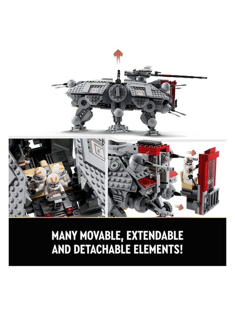 LEGO Star Wars AT-TE Walker Set with Droid Figures 75337 - Image 5 of 10