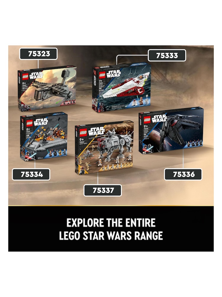 LEGO Star Wars AT-TE Walker Set with Droid Figures 75337 - Image 9 of 10