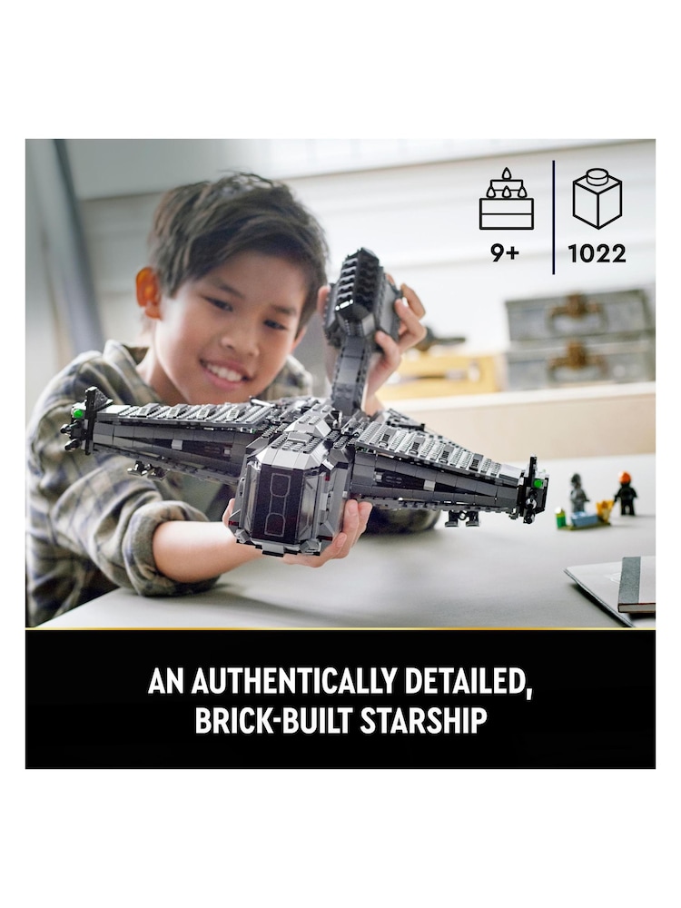 LEGO Star Wars The Justifier Buildable Toy Starship 75323 - Image 4 of 10