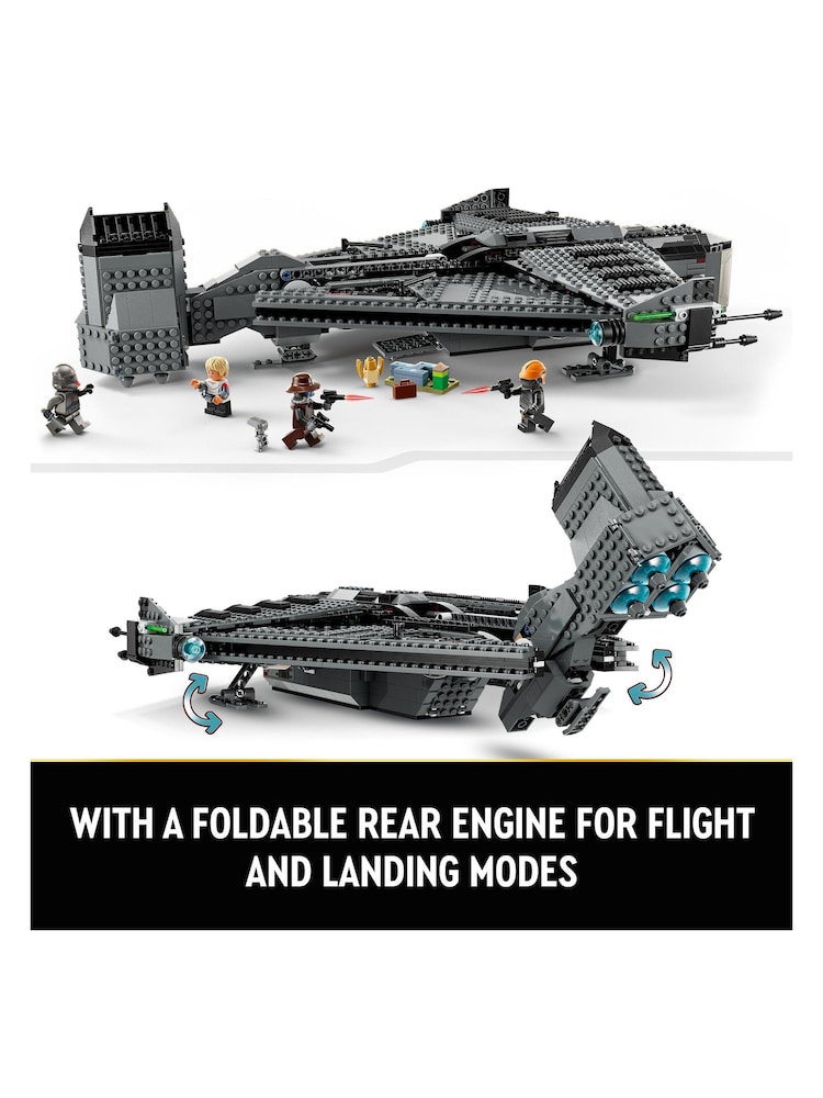 LEGO Star Wars The Justifier Buildable Toy Starship 75323 - Image 5 of 10