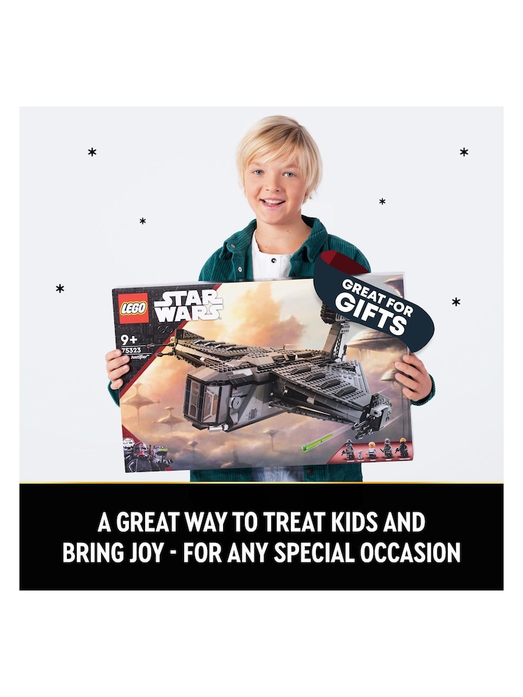 LEGO Star Wars The Justifier Buildable Toy Starship 75323 - Image 8 of 10