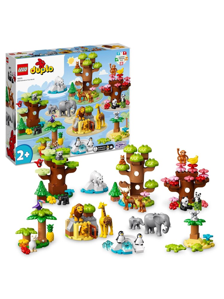 Lego Multi DUPLO Wild Animals of the World Toy Animal Figures - Image 1 of 9