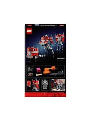 LEGO Icons Optimus Prime, Transformers Robot Model Set 10302 - Image 9 of 9
