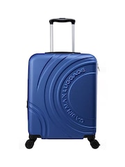 Cabin Max Blue Expandable Cabin Suitcase - Image 1 of 4