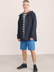 Seasalt Cornwall Blue Mens Porthperran Coat - Image 3 of 5