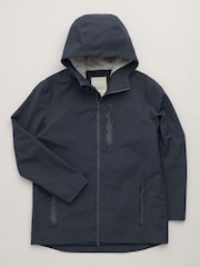 Seasalt Cornwall Blue Mens Porthperran Coat - Image 4 of 5