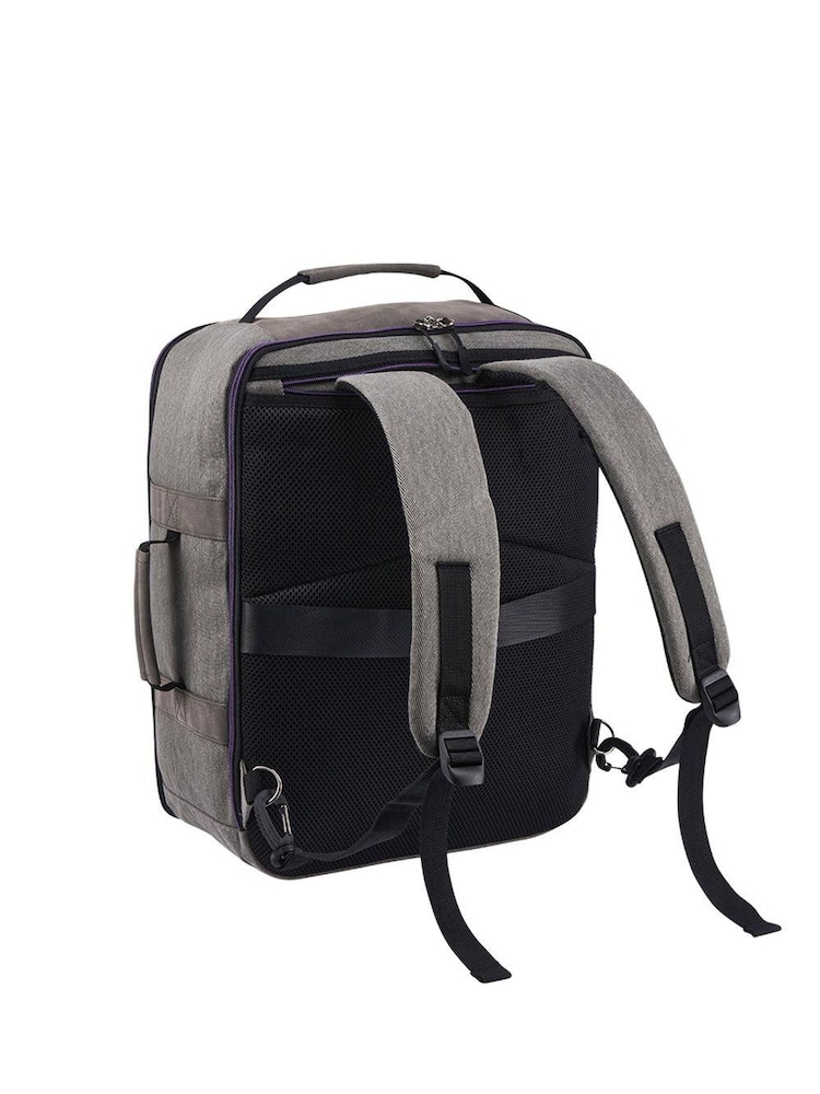 Cabin Max Purple Manhattan 45cm Cabin Backpack - Image 2 of 5