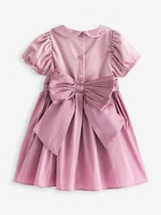 Rose Pink Next Velvet And Taffeta Prom Dress (3mths-8yrs) - Image 5 of 5