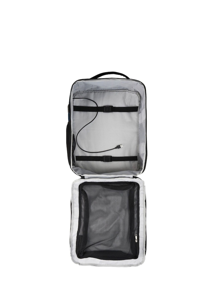 Cabin Max Blue Manhattan 45cm Cabin Backpack - Image 5 of 5