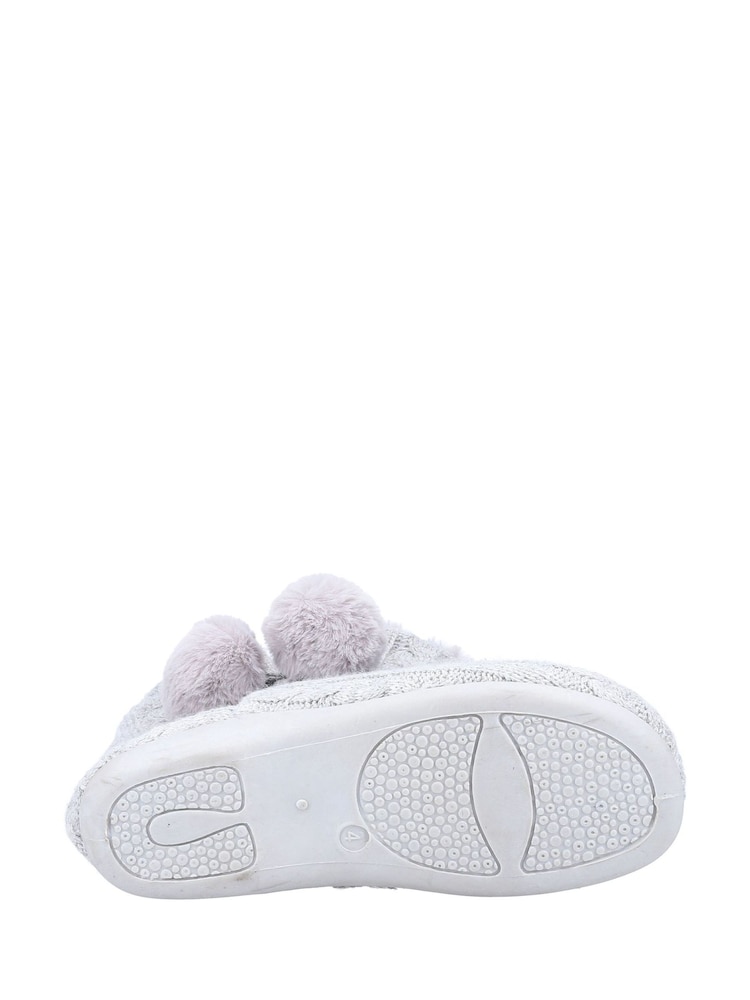 Fleet & Foster Apple Knitted Bootie Slippers - Image 4 of 4