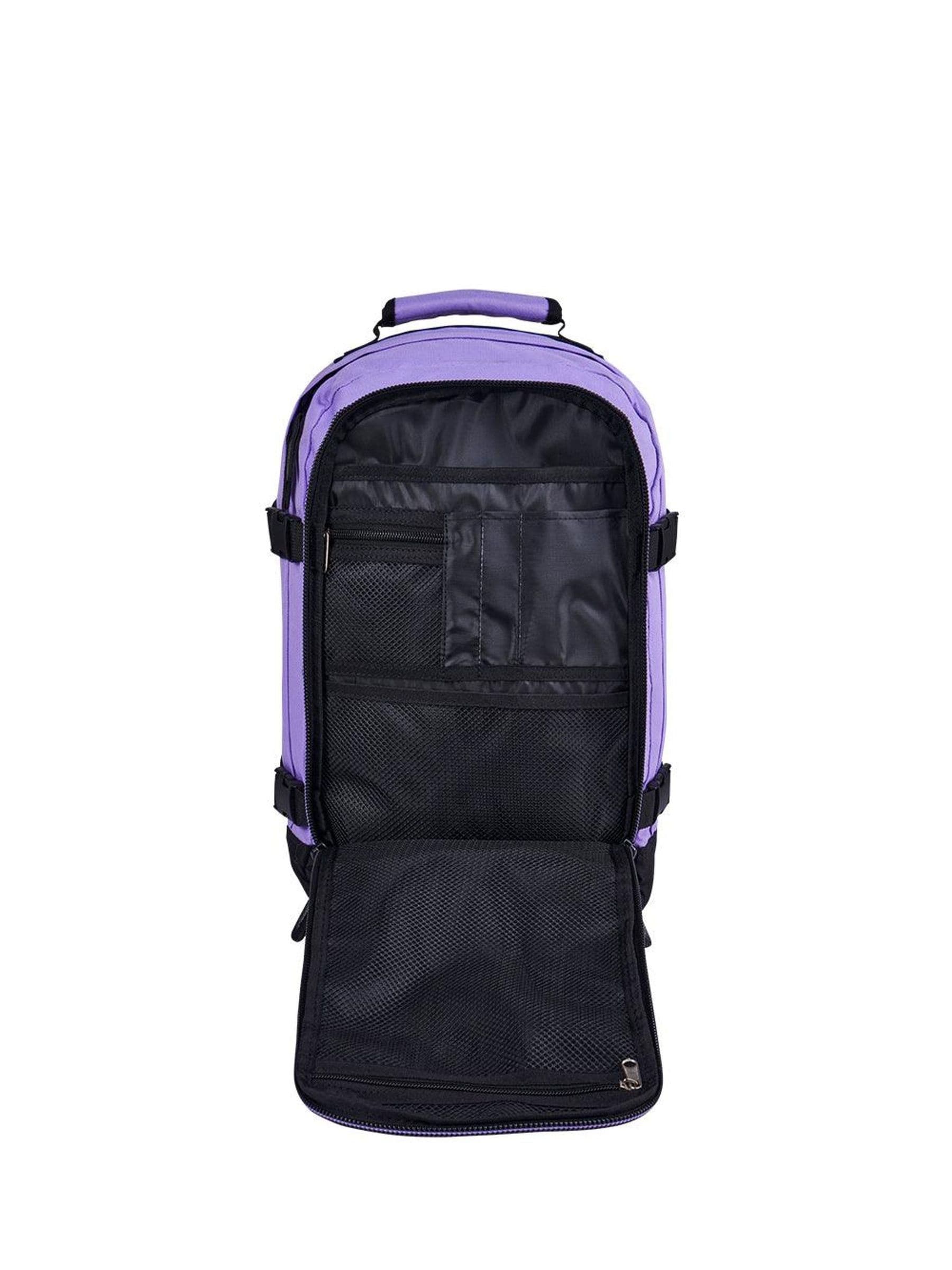 Purple cabin bag discount